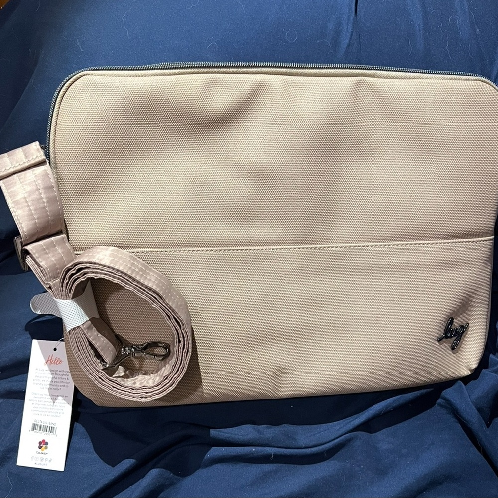 Lug Delta VL Laptop Bag in Sand
